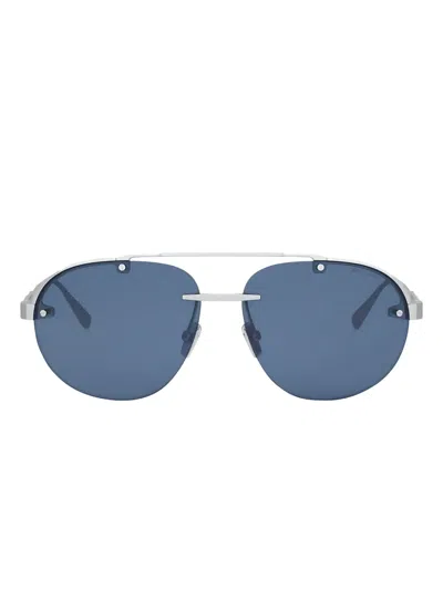 Bvlgari Titanium Sunglasses In Silver