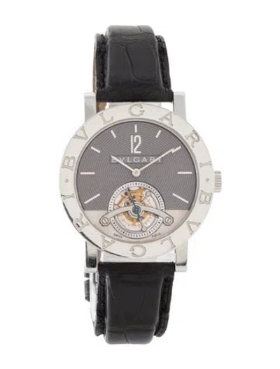 Pre-owned Bvlgari Tourbillon Limited Edition 18k Watch In Multi