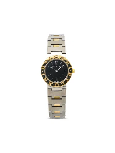 Pre-owned Bvlgari Tubogas 23mm In Black