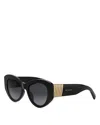 Bvlgari Tubogas Bv40050i Sunglasses In Black/smoke Grad
