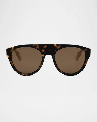 Bvlgari Tubogas Sunglasses In Brown