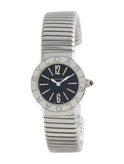Pre-owned Bvlgari Tubogas Watch, 26mm In Multi