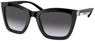 Pre-owned Bvlgari Versace Ve 4467u Black/grey (gb1/87) Sunglasses In Gray