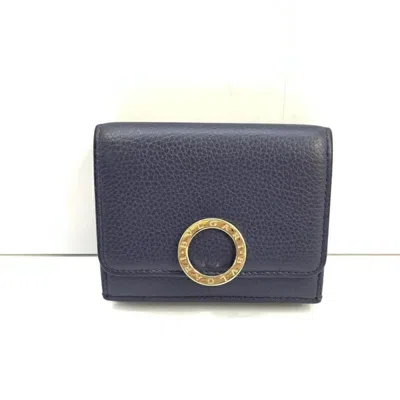 Pre-owned Bvlgari Wallet (tri-fold) ()