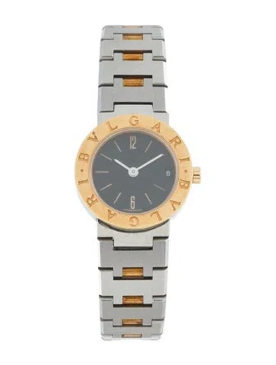 Pre-owned Bvlgari Watch, 23mm In Multicolor
