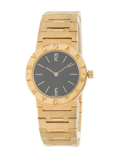 Pre-owned Bvlgari Watch, 30mm In Multi