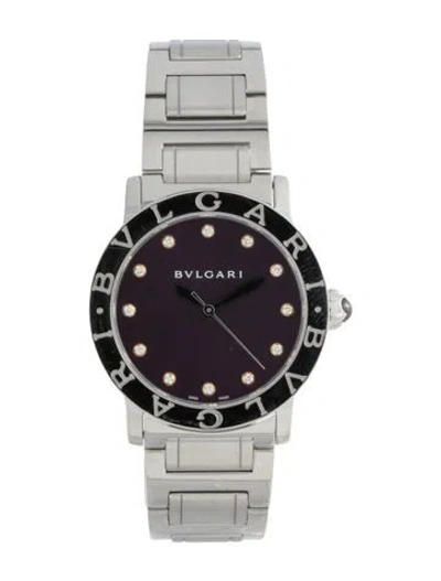 Pre-owned Bvlgari Watch, 33mm In Multi