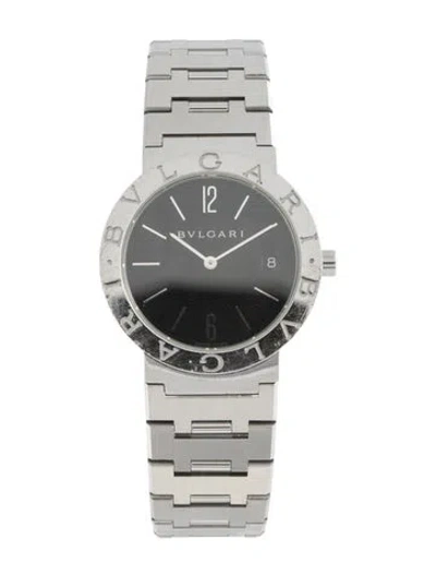Pre-owned Bvlgari Watch, 33mm In Multicolor