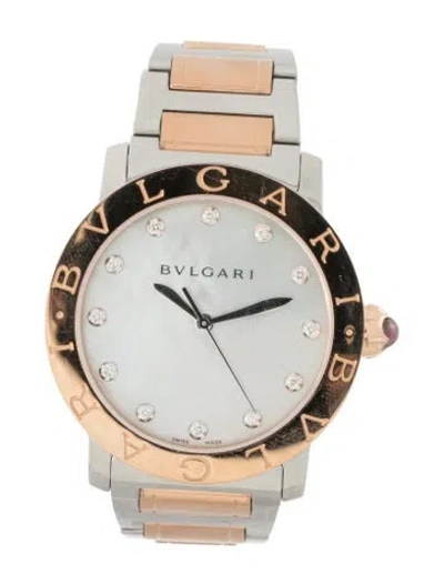 Pre-owned Bvlgari Watch, 37mm In Multi