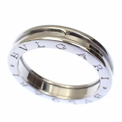 Pre-owned Bvlgari White Gold (18k) Band Ring ()