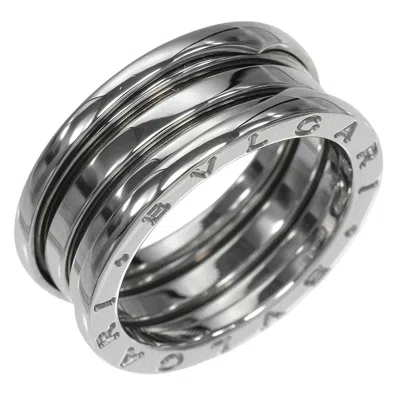 Pre-owned Bvlgari White Gold (18k) Band Ring ()