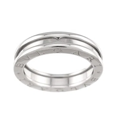 Pre-owned Bvlgari White Gold (18k) Band Ring ()