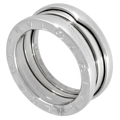 Pre-owned Bvlgari White Gold (18k) Band Ring ()