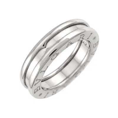 Pre-owned Bvlgari White Gold (18k) Band Ring ()