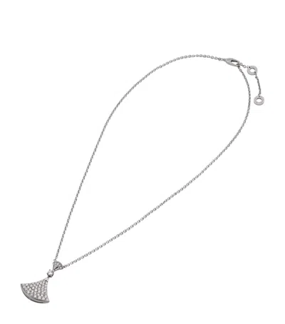 Bvlgari White Gold And Diamond Divas' Dream Necklace