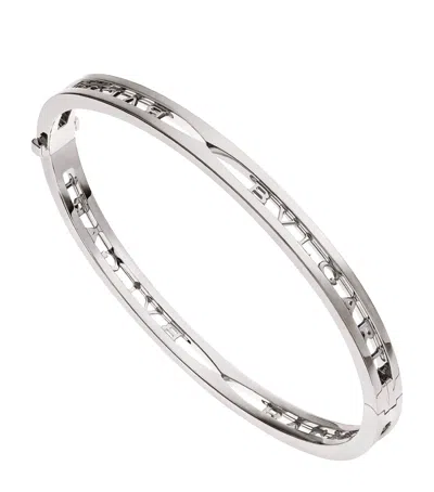 Bvlgari White Gold B. Zero1 Bangle