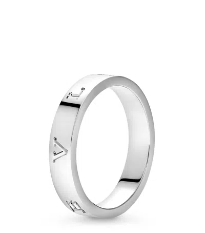 Bvlgari White Gold B. Zero1 Ring In Metallic