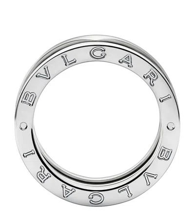 BVLGARI WHITE GOLD B. ZERO1 THREE-BAND RING
