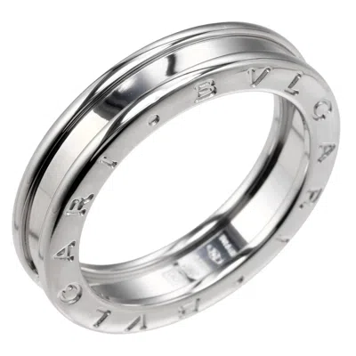 Pre-owned Bvlgari White Gold White Gold (18k) Band Ring ()