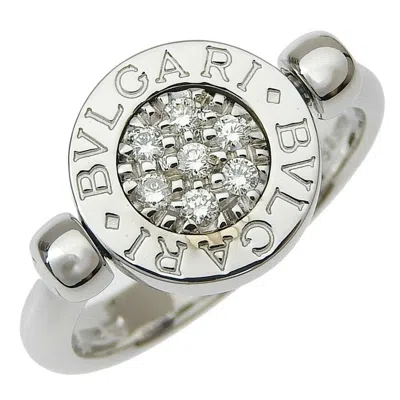 Pre-owned Bvlgari White Gold White Gold (18k) Band Ring ()