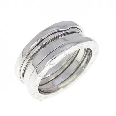 Pre-owned Bvlgari White Gold White Gold (18k) Band Ring ()