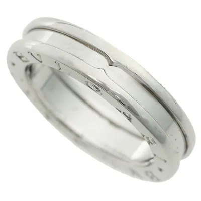 Pre-owned Bvlgari White Gold White Gold (18k) Band Ring ()
