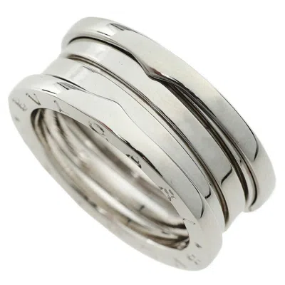 Pre-owned Bvlgari White Gold White Gold (18k) Band Ring ()
