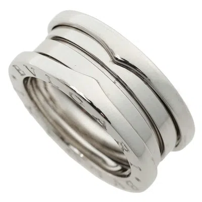 Pre-owned Bvlgari White Gold White Gold (18k) Band Ring ()