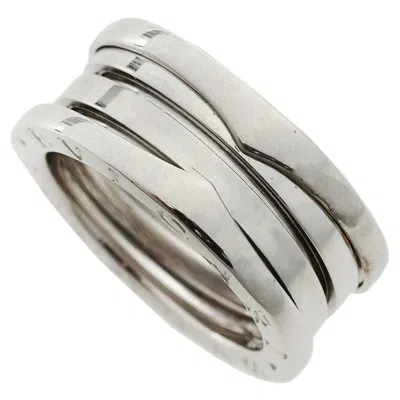 Pre-owned Bvlgari White Gold White Gold (18k) Band Ring ()