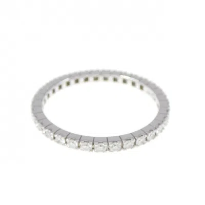 Pre-owned Bvlgari White Gold White Gold (18k) Band Ring ()