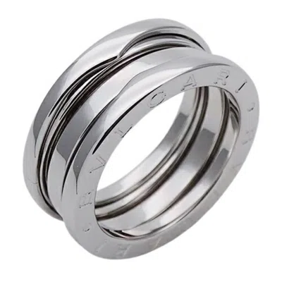 Pre-owned Bvlgari White Gold White Gold (18k) Band Ring ()