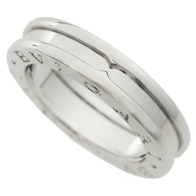 Pre-owned Bvlgari White Gold White Gold (18k) Band Ring ()