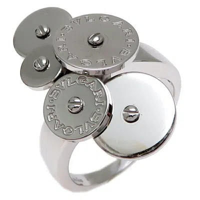 Pre-owned Bvlgari White Gold White Gold (18k) Band Ring ()