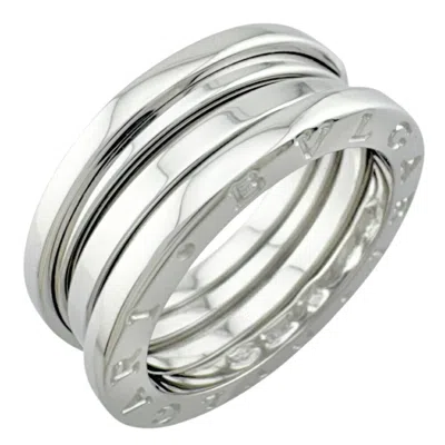 Pre-owned Bvlgari White Gold White Gold (18k) Band Ring ()