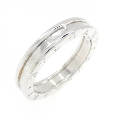 Pre-owned Bvlgari White Gold White Gold (18k) Band Ring ()
