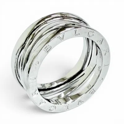 Pre-owned Bvlgari White Gold White Gold (18k) Band Ring ()