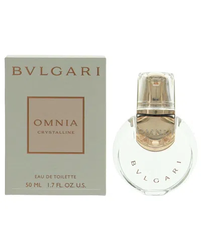 Bvlgari Women's 1.7oz Omnia Crystalline Edt Spray In Transparent