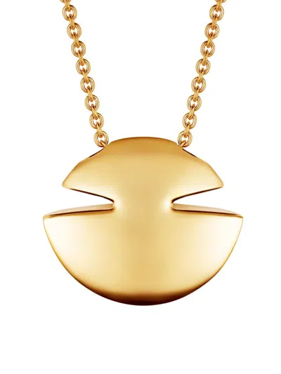 Bvlgari Womens Yellow Gold Cabochon 18ct Yellow-gold Pendant Necklace
