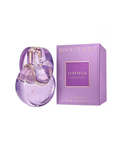 Bvlgari Women's 3.4oz Omnia Amethyste Edt In Purple