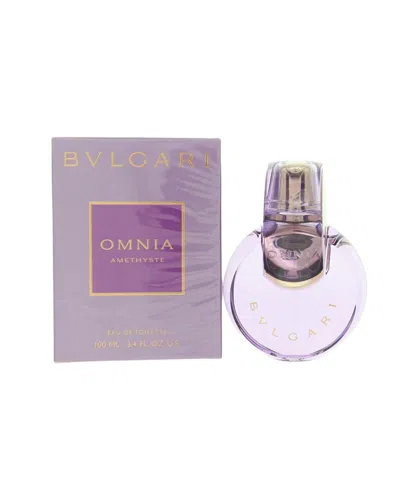 Bvlgari Women's 3.4oz Omnia Amethyste Edt Spray In Transparent