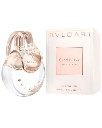 Bvlgari Women's 3.4oz Omnia Crystalline Edt Spray In Transparent