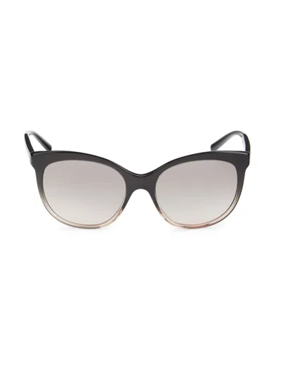 Bvlgari Women's 56mm Oval Sunglasses In Black