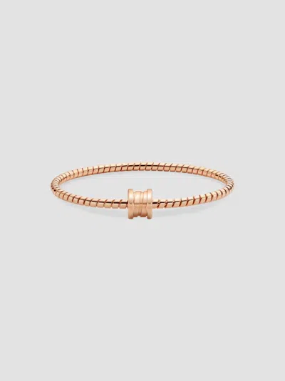 Bvlgari Women's B. Zero1 18k Rose Gold Bracelet