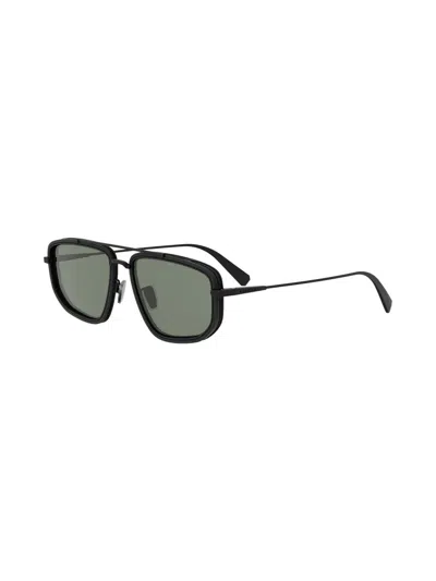 Bvlgari Women's B. Zero1 57mm Rectangular Sunglasses In Black