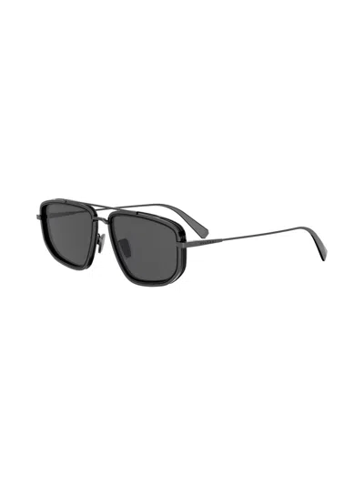 Bvlgari Women's B. Zero1 57mm Rectangular Sunglasses In Gray