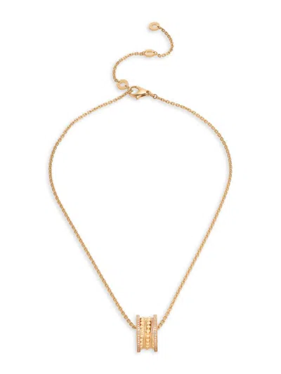 Bvlgari Women's B. Zero1 Rock 18k Yellow Gold & Diamond Pendant Necklace
