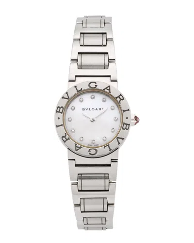 Pre-owned Bvlgari Women's  Diamond Watch, Circa 2000's (authentic Pre-loved)