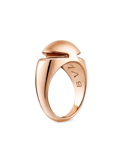 Bvlgari Women's Cabochon 18k Rose Gold Ring