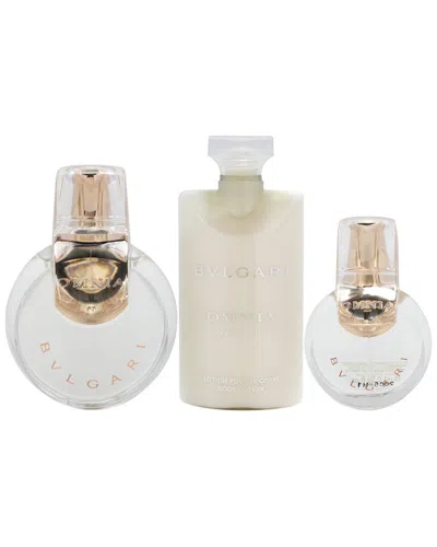 Bvlgari Women's Omnia Crystalline 3pc Gift Set In White