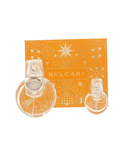 Bvlgari Women's Omnia Crystalline Edt Spray 2pc Gift Set In Transparent